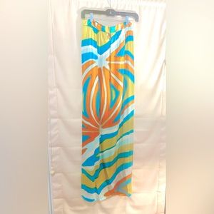 NWOT - never worn. XS Alice & Trixie Silk Satin Strapless Maxi Dress.